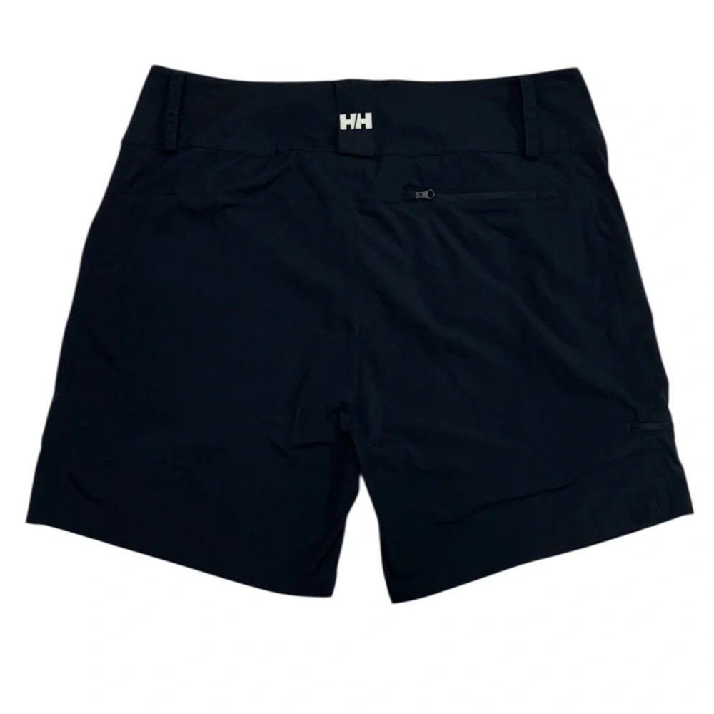 Helly Hansen Navy Blue Women's Low Rise Quick Dry Hiking Cargo Shorts Size 34